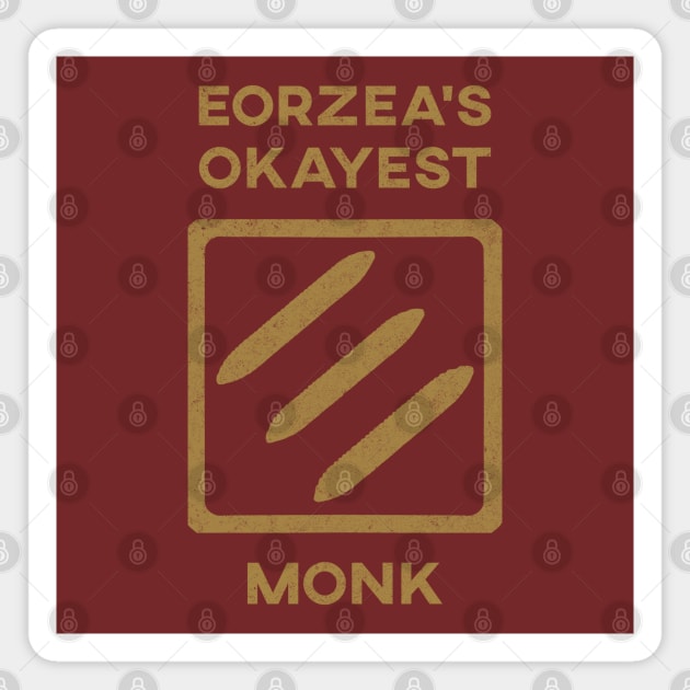 Eorzeas Okayest MNK Magnet by nimazu